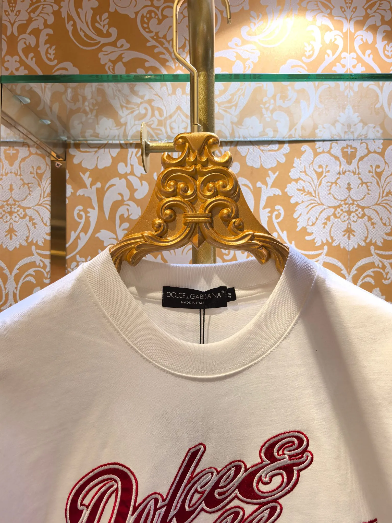 𝘿𝙊𝙇𝘾𝙀 & 𝙂𝘼𝘽𝘽𝘼𝙉𝘼 2026/ss New Arrival T DG logo Authentic Same Style : ， ， Sizes:S-XL
